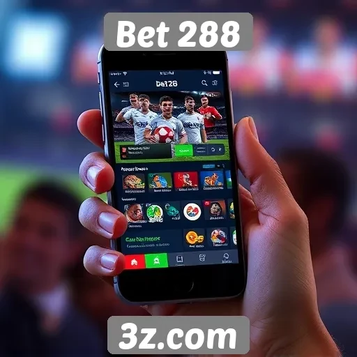 Acessibilidade do Bet 288 em dispositivos móveis